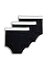 Jockey Men's Underwear Pouch Brief - 3 Pack, Black, L