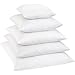 Web Linens Inc Multiple Sizes - Set of 2 - Feather Down Pillow Inserts - 28 x 28-225TC Down Proof Shell - Exclusively by Blowout Bedding RN# 142035