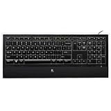 Logitech Illuminated Ultrathin Keyboard K740 with Laser-etched Backlit Keyboard and Soft-touch Palm Rest