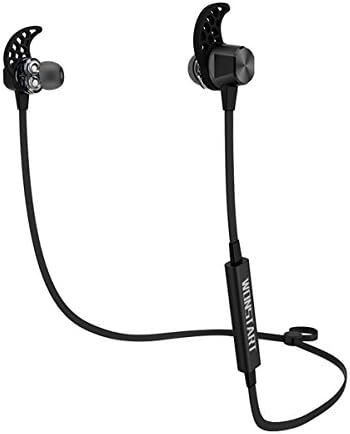2ndEars Noise Isolating Stereo Two Drivers Heavy Bass In-ear Bluetooth Headphones Mic for Running Earbuds with Volume Control