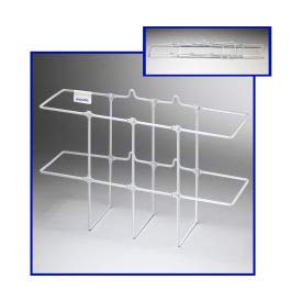 Horizon 3003 Binder Rack, 13-3/4" Width x 8-3/4" Height x 5" Depth, White, For 4" Ring MSDS Binders