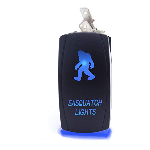 Interruttore Bilanciere Universale Per Frecce Con LED Verde Lampeggiante – 12V/24V IP67 Per ATV, Camper, Barca