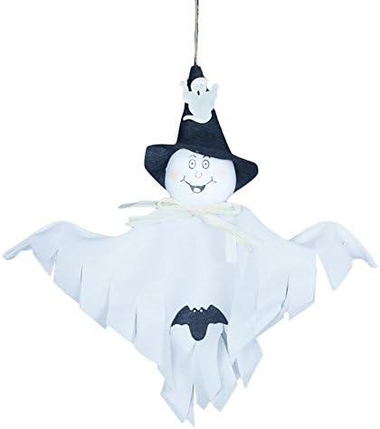 ASeir Halloween Decoration Random Color Cute Ghost Festival Party Supplies Kids Funny Joking Toys 2PC (Blanco)