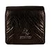 Visconti-polo 421 Genuine Quality Leather Change or key Holder/Coin Purse Pouch Tray (Black)