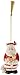 Lenox 2018 Woodland Santa Ornament