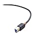 Cable Matters C to Type B 3.0 cable Black 6.6ft (Manufacturer Discontinued)