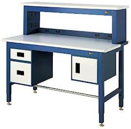 IAC Industries QS-1006013-D Adjustable Leg Workstation, ESD Laminate Surface, 36" x 72"