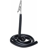 Expressly HUBERT Black Flexible Wire Coiled Base With Alligator Clip - 17 1/2"L