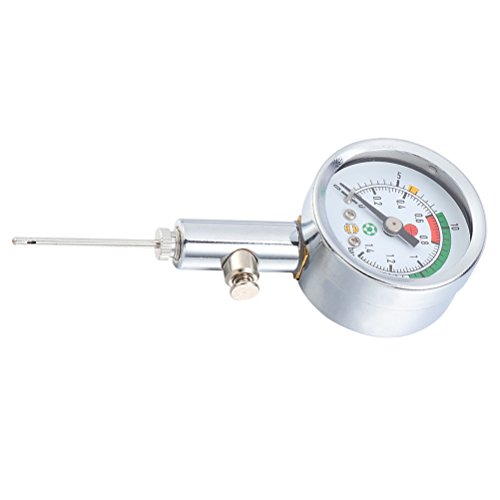 PatyHoll Accurate Ball Pressure Gauge Bar Barometers Inner Air for Football Soccer Volleyball Basketball