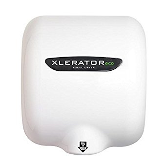 XleratorEco XL-BW-ECO White Polymer BMC No Heat Hand Dryer - 277V