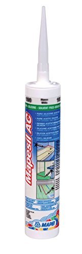 Mapesil AC Mould Resistant Silicone Sealant Black 120 by Mapei
