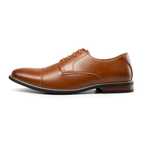 Bruno Marc Men's Derby Suit Shoes, Classic Business Lace-Up Shoes