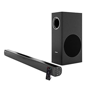 Blaupunkt Germany’s SBW100 120W Wired Soundbar with Subwoofer, Bluetooth and HDMI Arc