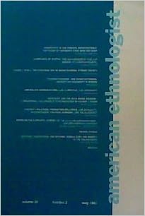 American Ethnologist The Journal Of The American Ethnological Society Volume 20 Number 2 Don Brenneis Amazon Com Books American Ethnologist The Journal Of The American Ethnological Society Volume 20 Number 2 Don Brenneis Amazon Com Books