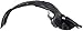 Crash Parts Plus Front Driver Side Left Splash Shield Fender Liner for 2002-2006 Honda CR-V