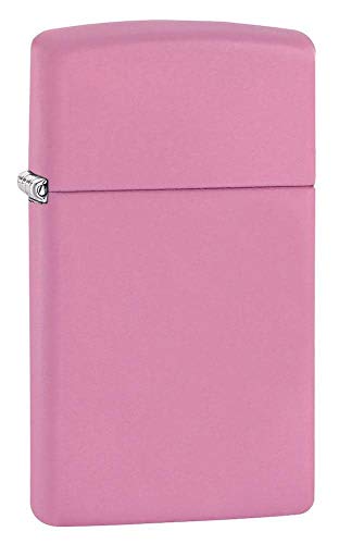 Zippo 1638 New Windproof Lighter - Pink Matte Slim