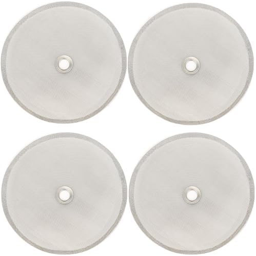 6-Pack French Press Replacement Filters – 4 Inch Stainless Steel Mesh Screens For 1000ml / 34oz Presses - View #4