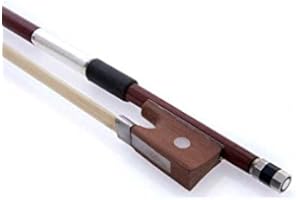 D'Luca Student Brazilwood Beginner Level Horsehair Viola Bow 14"