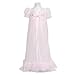 Laura Dare Soft Pink Sheer Flower 2pc Nightgown Robe Set Girls 2T-14