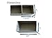 La Luna Sock Organizer Drawer Organizer Dresser Closet Clothes Kitchen Junk Drawer Divider Hanging Closet Organizer Baby Drawer Organizer Lipstick Organizer Makeup Organizer Countertop 3 Set