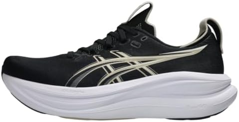 Homme Gel-Nimbus 28, Black Feather Grey, 42 EU