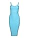 Midi Bodycon Bandage Dresses for Women Semi-Formal Cocktail Dresses Wedding Guest Dress