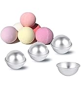 Bloss [8 Pieces] Bath Bomb Mold,DIY Bath Mold Metal Bath Bomb Supplies Kit for Crafting Your Own ...