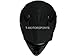 TMS Adult Flat Matte Black Motocross Dirt Bike ATV MX Off-road Helmet DOT (Medium)