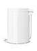 Brabantia Step Trash Can 0.7 Gallon/3 Liter - White