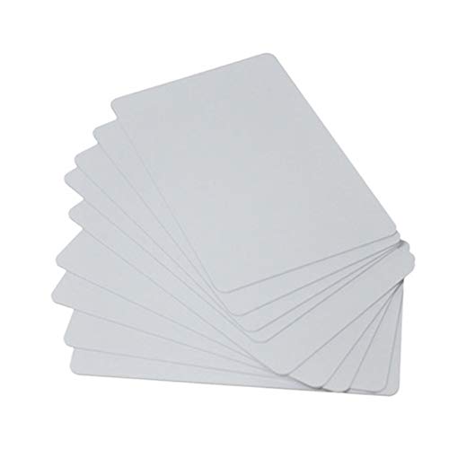 Proximity Blank White NFC PVC ISO Cards 13.56MHz Contactless RFID Smart Chip Card for Access Control System 10Packs