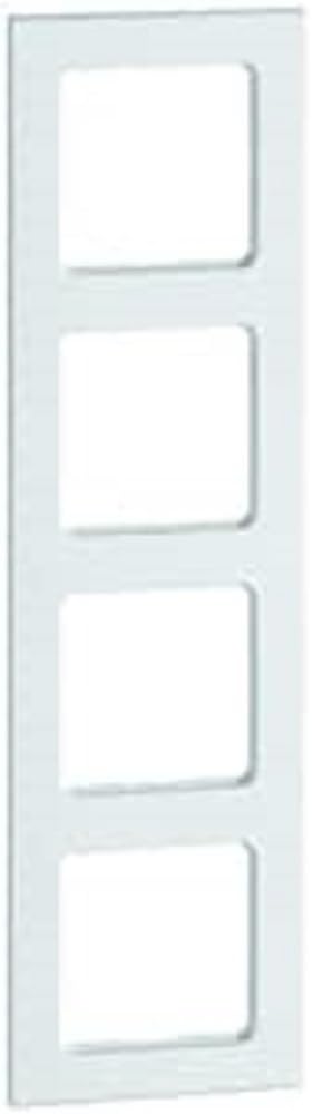 Peha Nova 00020411 Combined Switch Frame for 4 Switches Pure White