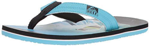 Reef Boys' Grom Photos Sandal, Surfing Pug, 3-4 Medium US Toddler