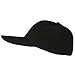 e4Hats.com Extra Size Fitted Cotton Blend Cap - Black 7-3-4