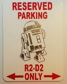 R2D2 Parking Sign