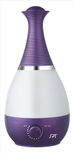 SPT SU-2550V Ultrasonic Humidifier with Fragrance Diffuser, Violet