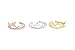 Rosa Vila Mountain Range Ring for Women, Ideal Gift for Outdoor Lovers and Hikers, Adjustable Mountain Rings for Women