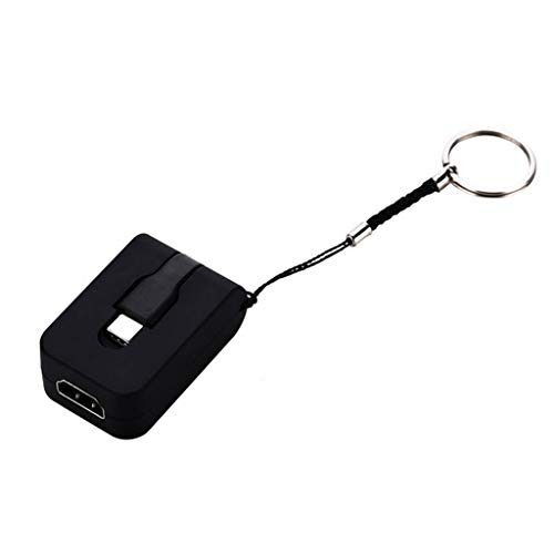 jiumoji Compatible with Samsung Type-C to HDMI Mini 4K HD Adapter Converter for Huawei with Portable Key Chain