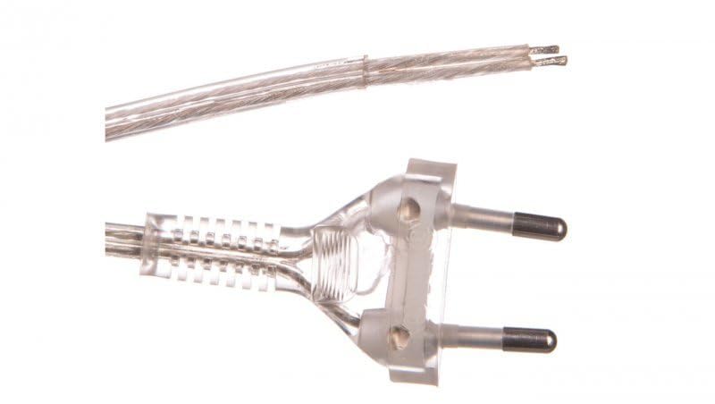 Connection Cable Without Switch 250 cm Colourless SP-250/2X0.75/-BZB YNS1000453 Lock 5903669002116