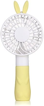 La Forte Portable Rabbit Mini Usb/Battery Fan ,(Yellow)