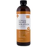 30ppm, Triple Strength pH Balanced Colloidal Solution – Daily Colloidal Silver Supplement for Immune Health – 16oz Bottle of Silver Water