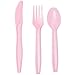 Juvale Donut Themed Party Decorations Kit - 144-Piece Pink Paper Set, Serves 24 - Donut Plates & Napkins, Cups & Cutlery - Sprinkle Party Decorations