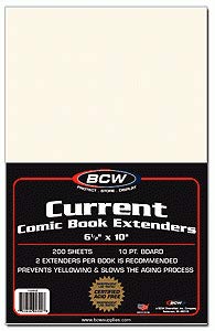 BCW 1-CUR-CE Current Comic Extenders