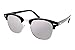FEISEDY Classic Polarized Half Frame Sunglasses Men Women Sun Glasses B2250