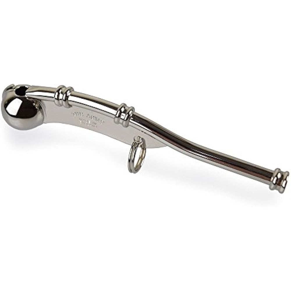 Acme Boatswain Whistles Bosuns Pipe NickelPlated High Pitched Notes