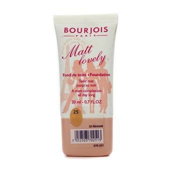 Bourjois Matt Lovely Mattifying Liquid Foundation Abricote 25