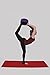Stretching Yoga Wheel - Supports Warm Ups, Poses, Backbends - Extra Wide Dharma Wheel Prop With Double Sided Padding For Maximum Comfort and Support - Use At Home, Gym or Studio - From Clever Yoga