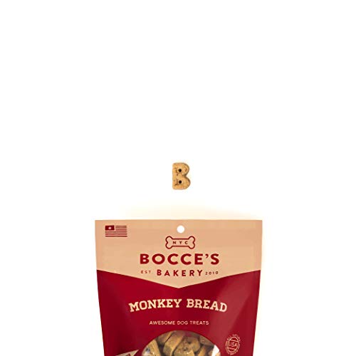 Bocce's Bakery Limited Edition WheatFree Dog Treats, Monkey Bread