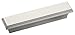 Amerock | Cabinet Pull | Satin Nickel | 3 inch (76 mm) Center to Center | Manor | 1 Pack | Drawer Pull | Drawer Handle | Cabinet Hardware