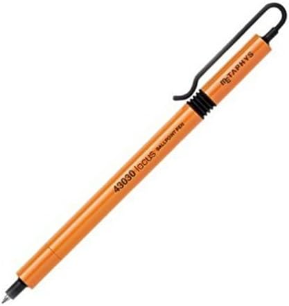 Metaphys Locus Retractable Ballpoint Pens 0.7mm - Orange Body by Metaphys