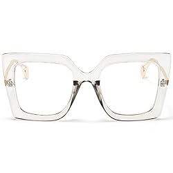 AIEYEZO Oversized Blue Light Glasses for